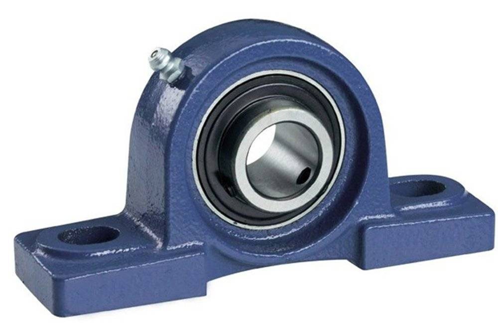 mancal cartucho pillow block de ferro fundido para aplicacoes de alta carga